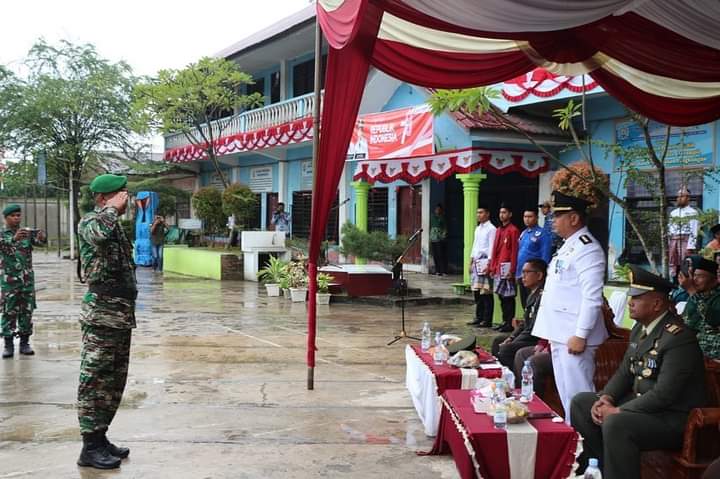 Upacara Bendera HUT RI Ke-78 Tahun 2023 Kecamatan Medan Belawan